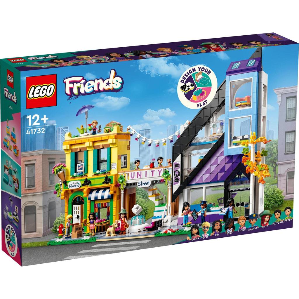 LEGO Friends Город Хартлейк Цветочный магазин и студия дизайна 41732, Игрушка, Строительные блоки, Ролевая игра, Строительство города, Девочки, Возраст 12+