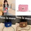 Stylish Velvet Mini Chain Shoulder Bag For Children Perfect For Daily Wear