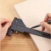 Woodworking Multi-function Marking Ruler Aluminum Alloy T-shaped Ruler Woodworking Marking Device Multi-function Measuring Ruler Right Angle Ruler