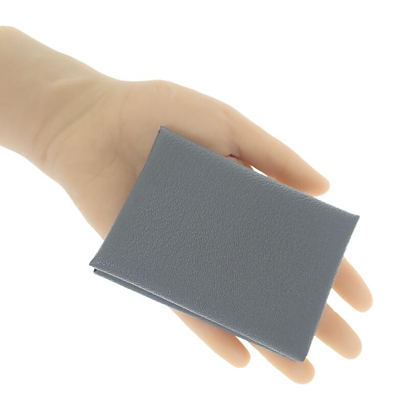 HERMES   Card Case gray/Grimist Mens