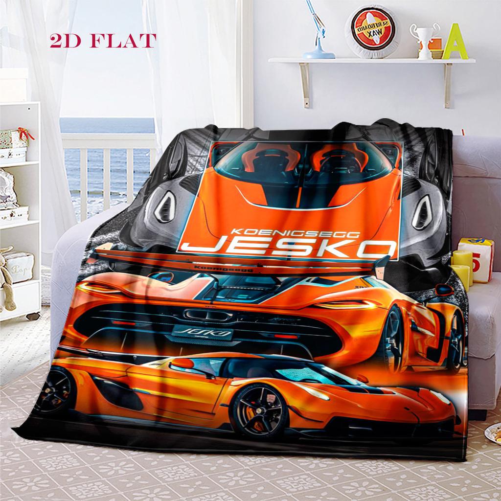 Koenigsegg Jesko: Elegance blanket sofa blanket Home Decor bedroom Machine washable Digital printing