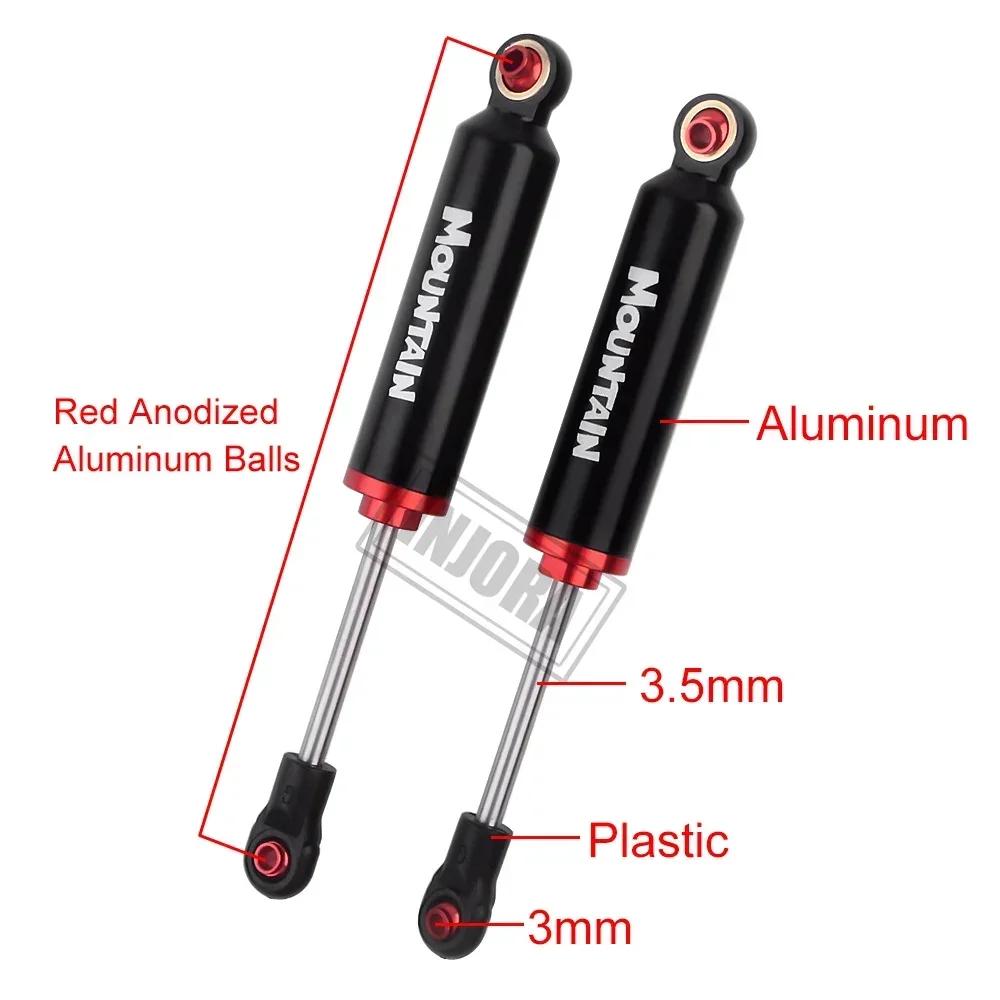 Injora Built-In Spring Shock Absorber 90100110120Mm Damper For 110 Rc Crawler Car Axial Scx10 90046 Capra Redcat Gen8