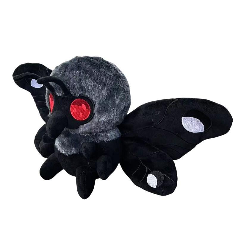 Creature Mothman Mystery Black Plush Toys Cartoon Anime Holiday Dolls Gifts
