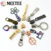 Meetee 5/10/20 шт. 5# Бегунок для молнии для нейлоновых молний Пластиковые спиральные молнии Головки бегунка Ремонтные наборы DIY Швейные аксессуары для одежды
