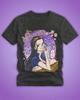 2026 Summer One Piece Anime Nico Robin Printed Loose Shortsleeved Pure Cotton Childrens Tshirt Tide Unisex Casual Loose Y2k