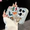 Роскошный Ретро Чехол для Телефона с Морскими Животными Для iPhone 17 16 15 14 13 12 11 Pro Max 14 Plus 17 Air Складка Волна Мягкий Силиконовый Чехол