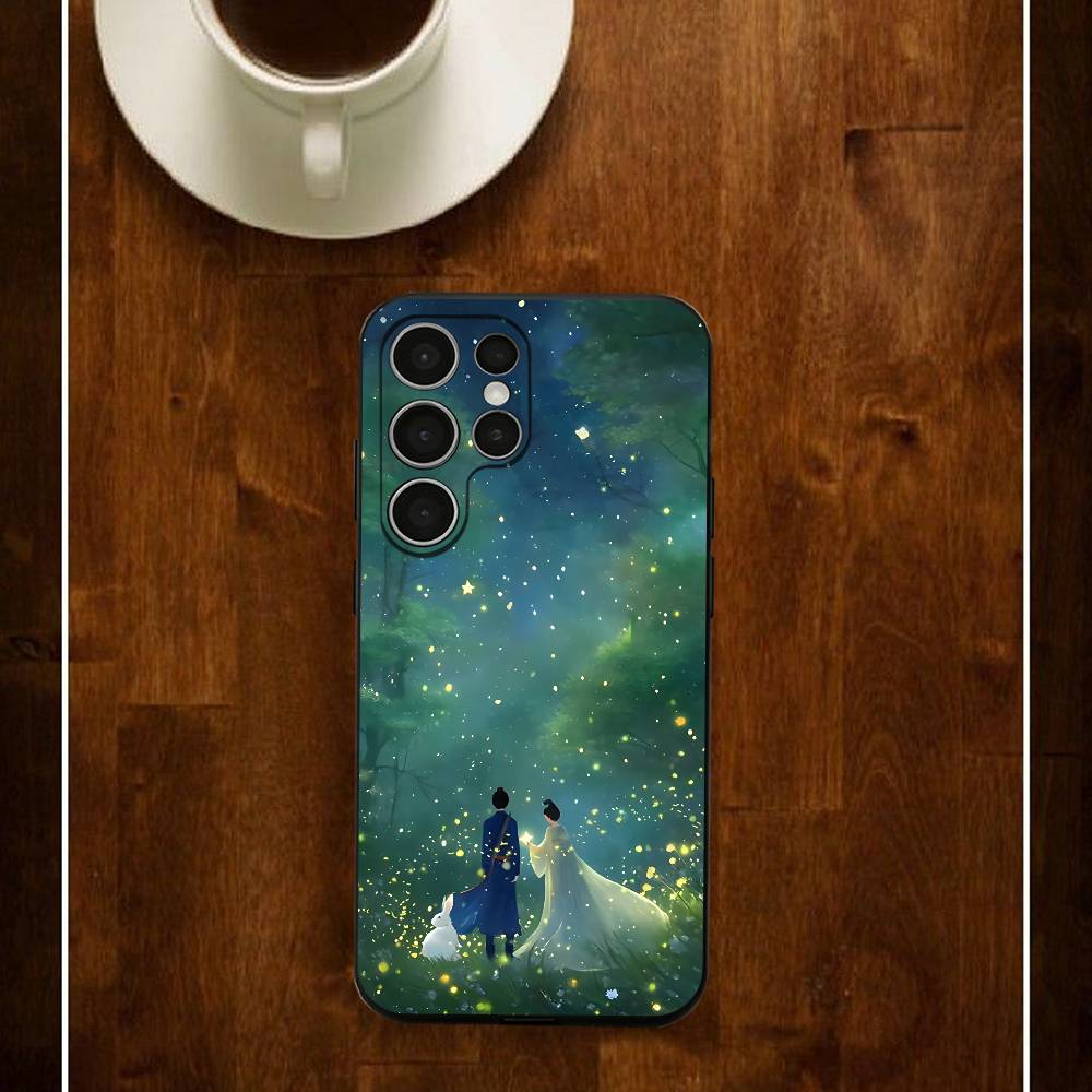 Wu You Du TV Phone Case For Samsung S24 25 23 22 21 20 Plus Ultra 5G Lite Shockproof Cover