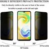Protection d'écran en verre trempé anti-espion pour Samsung Galaxy A22 - BOOLING - Pack de 3