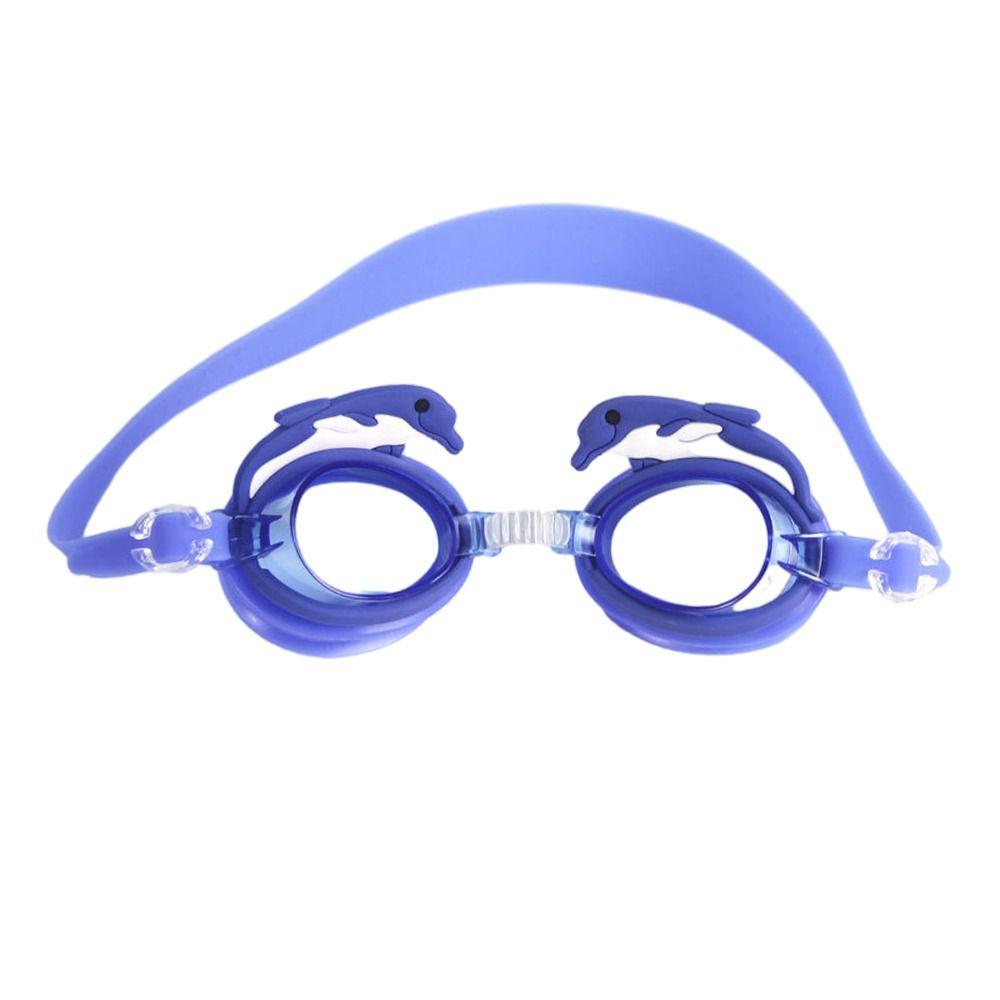 Детские очки для плавания с защитой от запотевания, водные виды спорта с берушами, защита от ультрафиолета, практичные портативные очки для детей