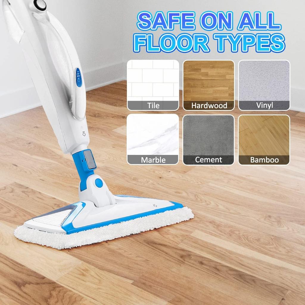 Steam Mop Replacement Pads Compatible with Bissell Powerfresh Mop Pads for Bissell 1940 1806 1544 1440 2075 2685 2814 Series Mops , 4 Pack