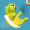 Детская игрушка для ванны с 5 кольцами Черепашка, брызгающая водой, обучающая игрушка для игр с водой