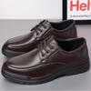 Мужская обувь Деловой кэжуал Кожаные лоферы Мужские дышащие кроссовки Британская шнуровка Zapatos Para Hombre Обувь для мужчины