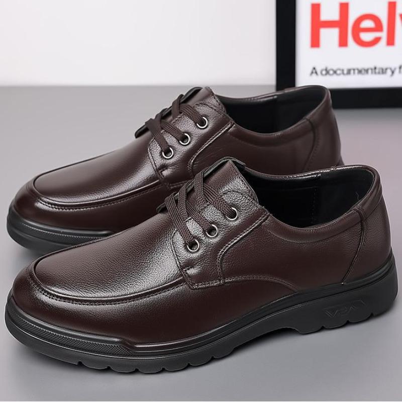 Мужская обувь Деловой кэжуал Кожаные лоферы Мужские дышащие кроссовки Британская шнуровка Zapatos Para Hombre Обувь для мужчины