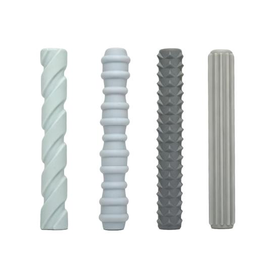 4 шт. Силиконовые держатели для карандашей Эргономичные текстурированные рукава для детей и взрослых Снятие тревоги Плавное письмо Чехол для ручки