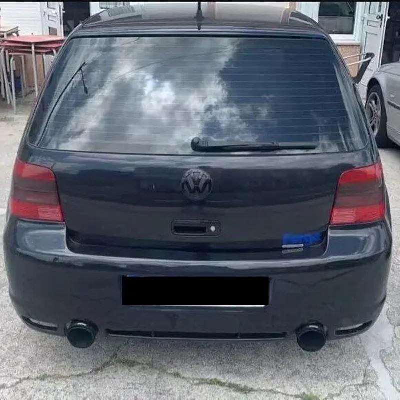 VW GTI GOLF 2026 Горячий Для VW VOLKSWAGEN Глянцевый Черный Подходит для volkswagen Golf 4 MK4 1999-2006 116 мм Значок Решетки Радиатора Передний + 118 мм Задний