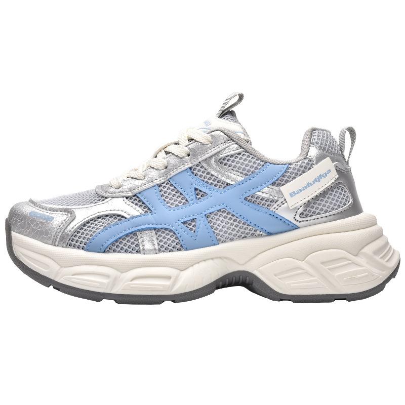 Hot-selling Summer New Thick-soled Heightening Mesh Breathable Casual Sports Dad Shoes 2689