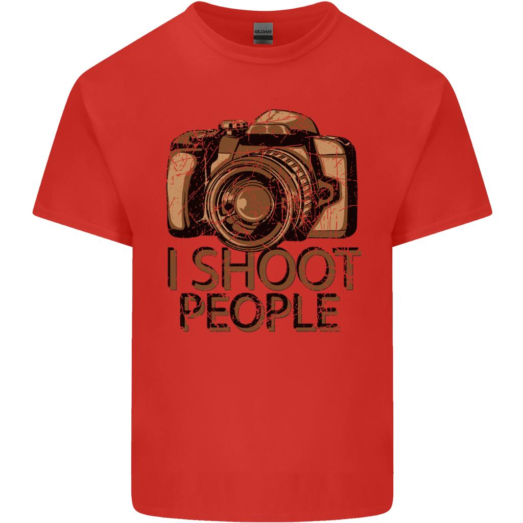 Photography I Shoot People Photographer Unisexs Light Cotton TShirt