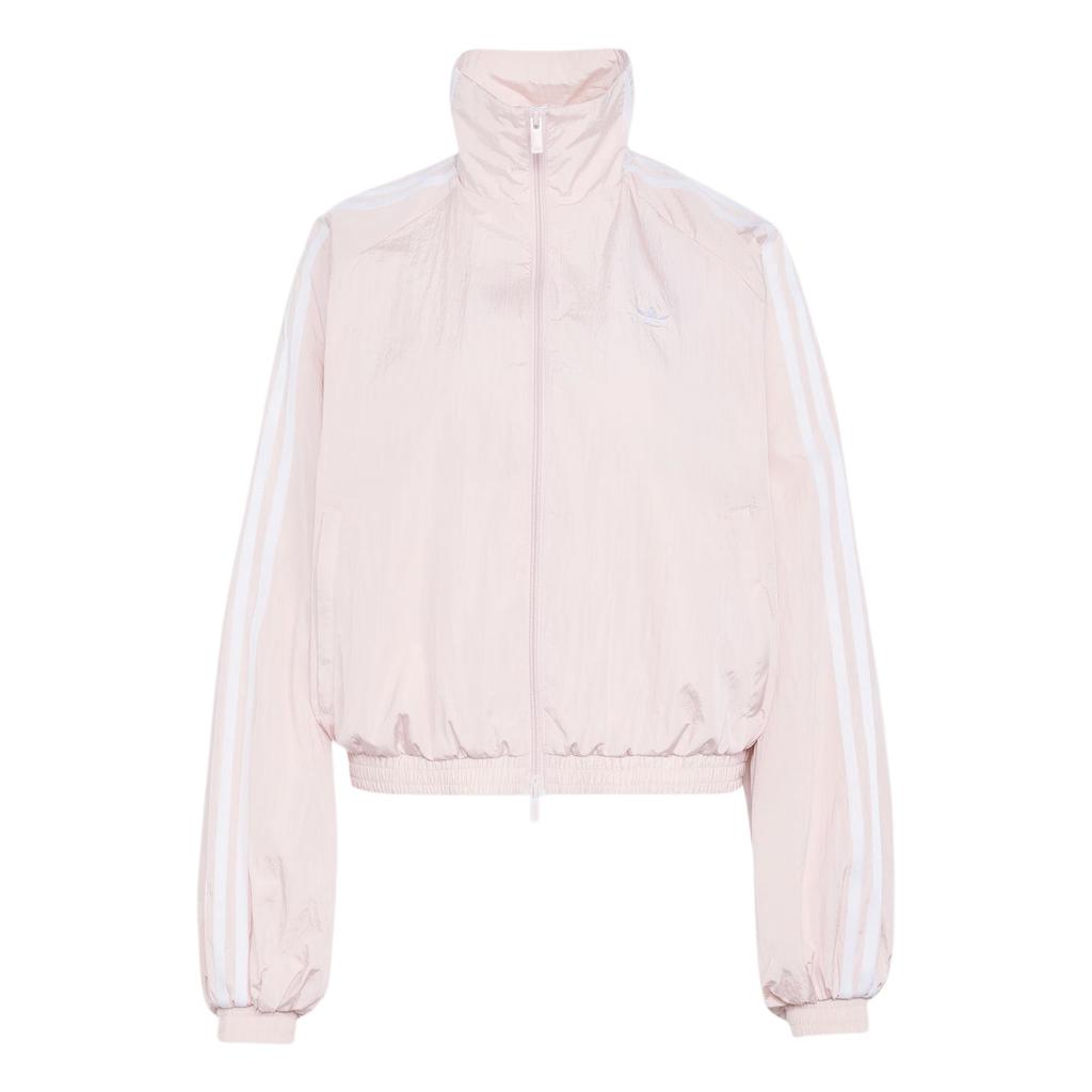 adidas Оригиналы Adilenium 5.0 Balloon Top Вязаный в полоску Свободная куртка с воронкообразным вырезом с длинным рукавом Женские куртки KY5046