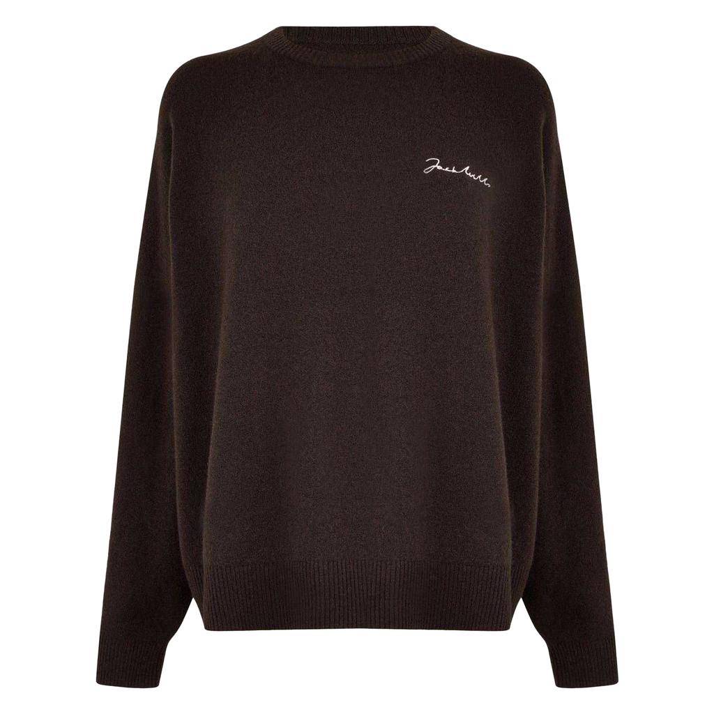 Jack Wills Womens/Ladies Embroidered Logo Crew Neck Jumper