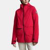 Canada Goose Pacifica Solid Color Hooded Windproof Waterproof Sports Jacket Women jackets Red 5612LD-406