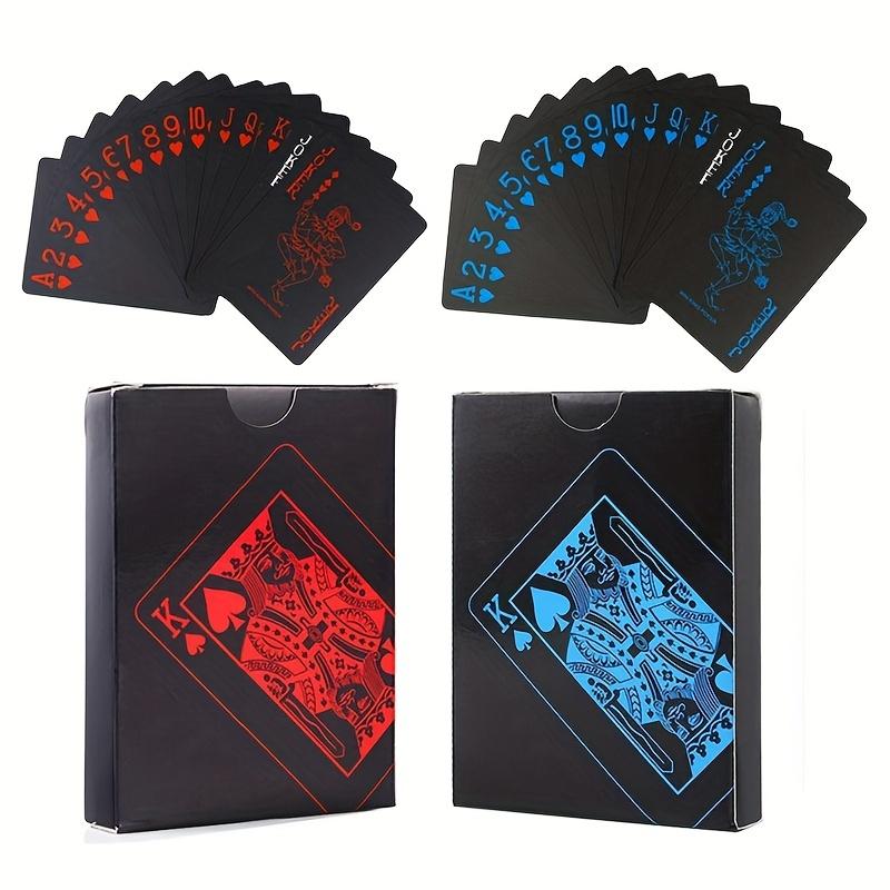 1/2Set Waterproof Plastic Poker Cards Set Creative Magic Board Game Gathering Toy Parties Family Fun Board Game Poker Cards