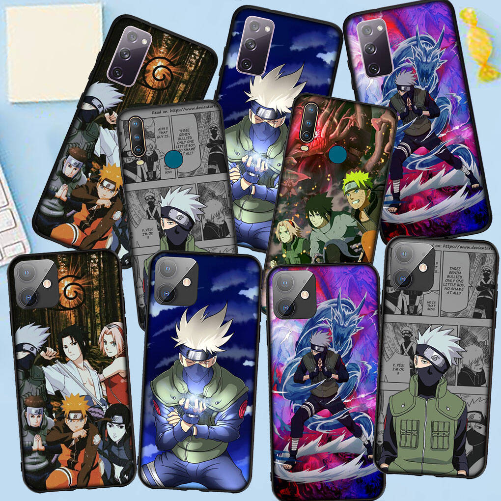 Чехол для телефона Samsung Galaxy S25 S23 S24 Ultra FE Plus A05 A06 A15 A16 A36 A37 A35 A54 A55 A56 A57 A25 A26 A53 A17 Какаши Наруто Итачи Учиха