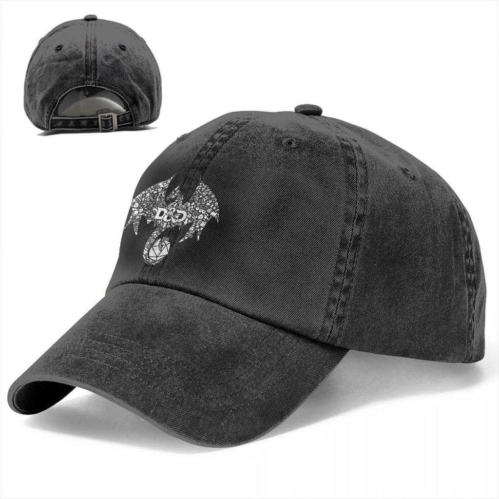 Постиранная унисекс бейсбольная кепка с мозаикой Dragon Trucker Snapback Кепки Папа Шляпа DnD Кепки для игры в гольф