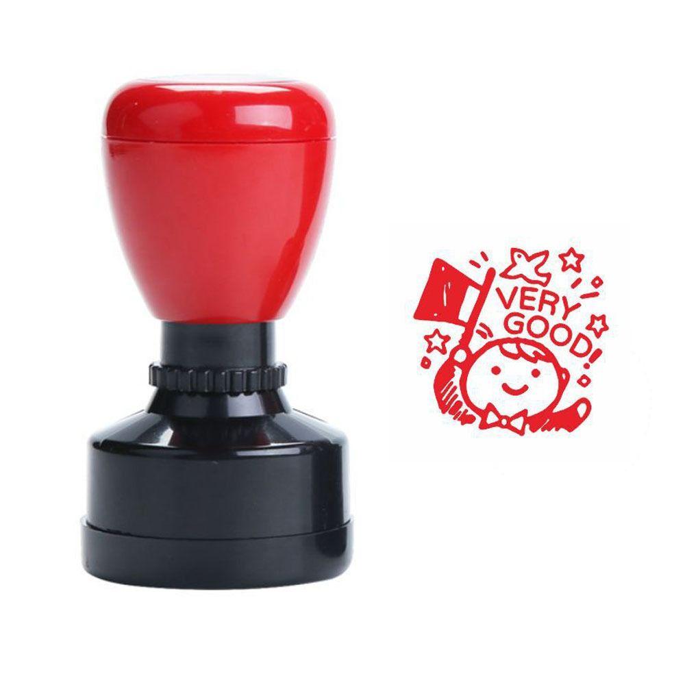 DIY Teacher Encourage Stamp Praises Emoticons Praise Stamps Portable Reward Seal