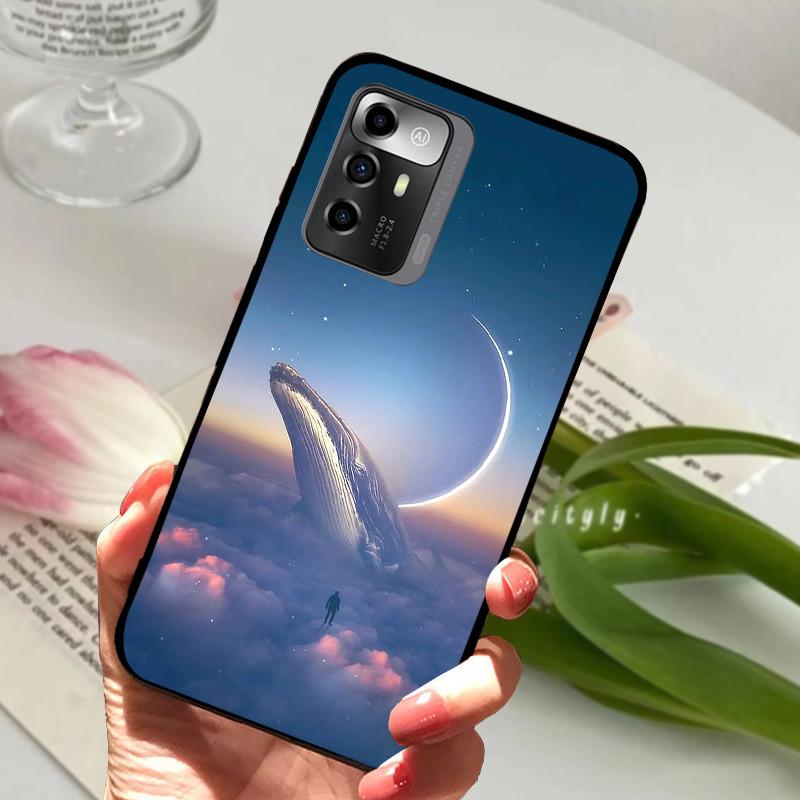 Чехол для ZTE Blade A72 / A 72 5G / A52 Черный Силиконовый Мягкий ТПУ Фунда Чехол для ZTE Blade A72 5G BladeA72 Бампер Защита Fundas