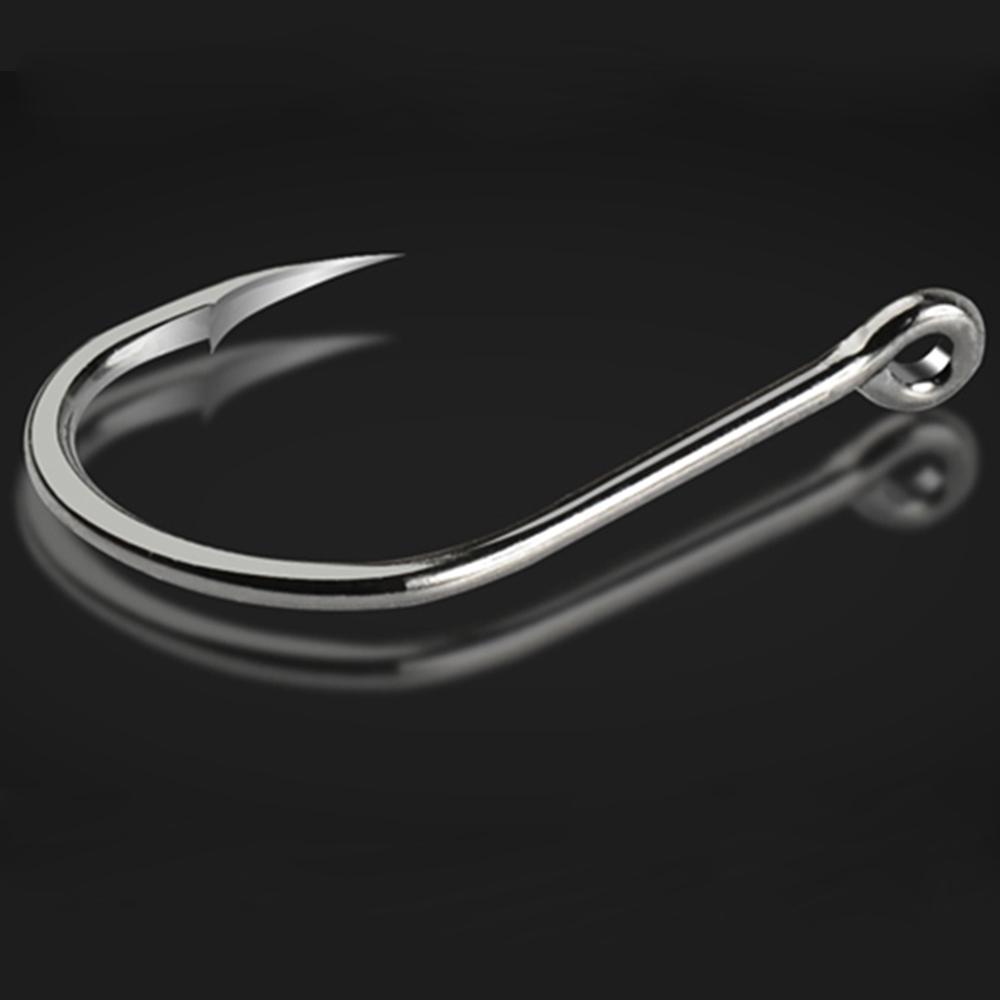 with Hooks High Carbon Steel Sea Hook Pesca Barbed Fishing Hook Circle Hooks Fishhooks Bait Hook