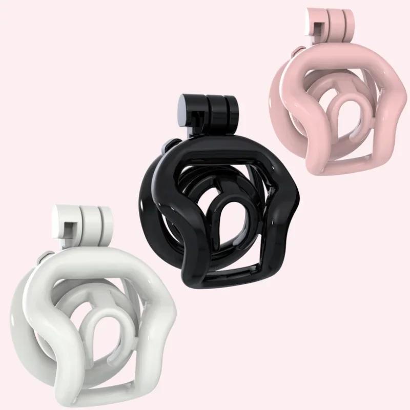 High Quality Sissy Device Chastity Cage Double-Layer Male Penis CB Lock Compact Size BDSM Genital Abstinence Restraint Sex Toys
