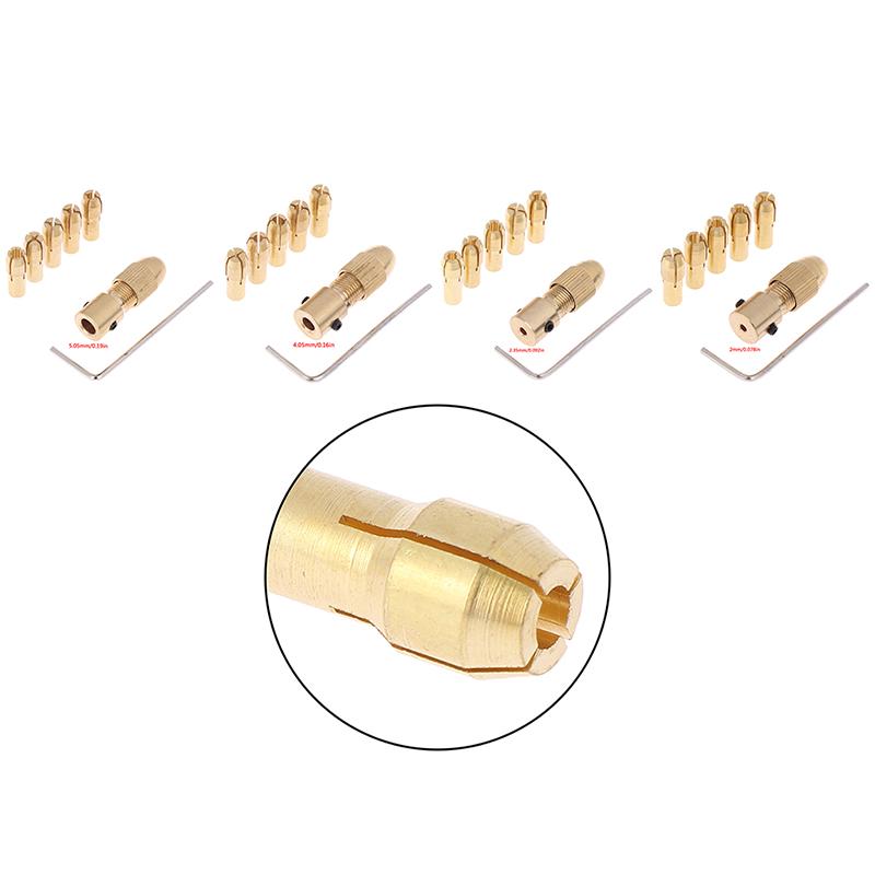 Electric Motor Shaft Mini Drill Chuck Fixture 0.3Mm-3.0Mm Small To Drill Bit