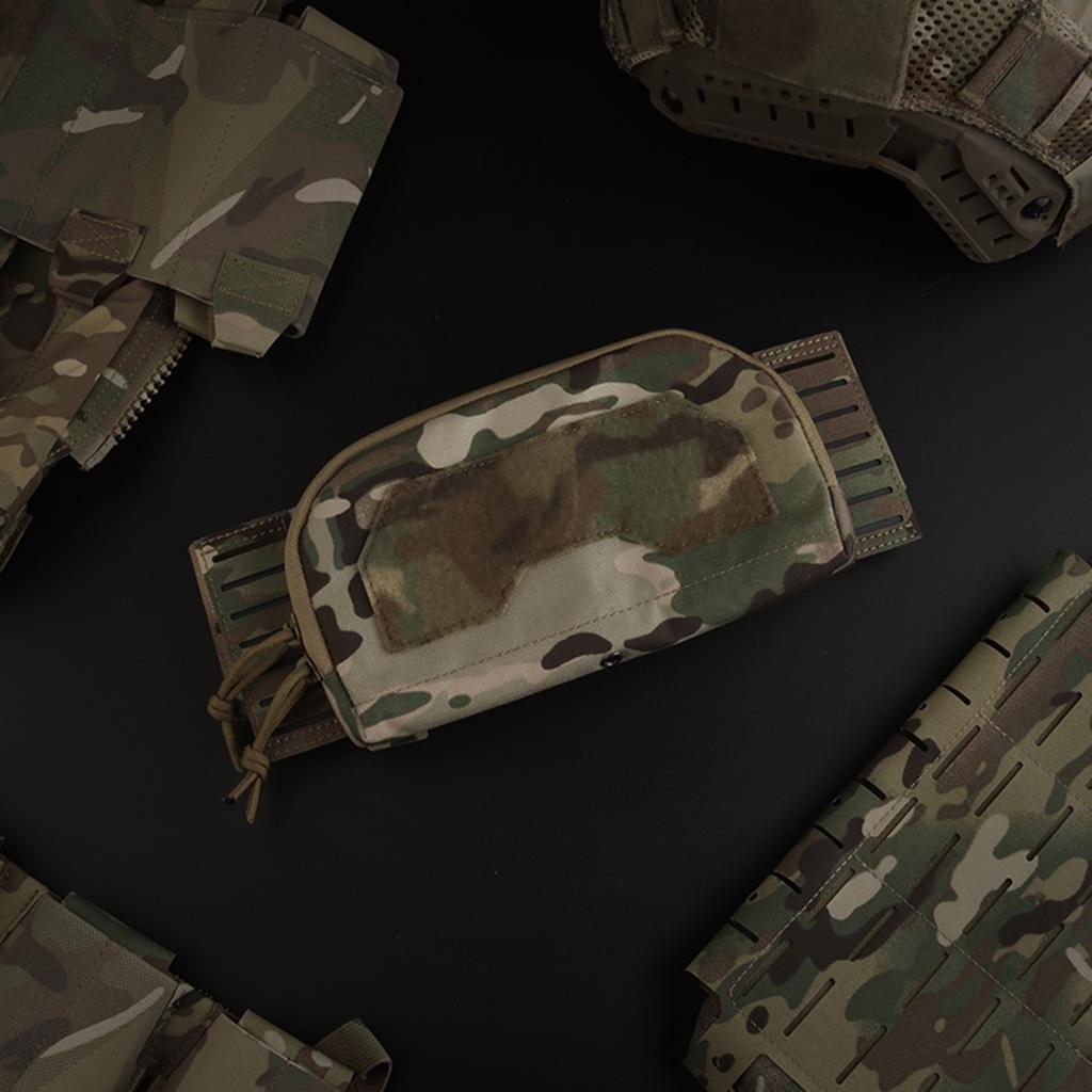 Передняя Компактная Сумка для Хранения Сумка для Переднего Хранения Airsoft для Многокалиберной Тройной Подсумки под Магазины Аксессуар для Жилета Airsoft Plate Carrier