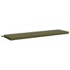 2 piece Bench Cushions SOEST 2 pcs. 100percent  Polyester Olive Green