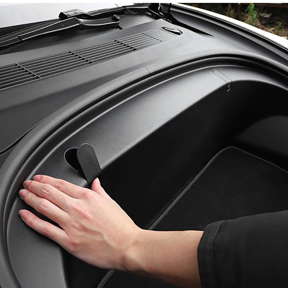 2PCS Front Trunk Bag Hooks for 2020 Tesla Model 3 Frunk Hooks Clip Bolt Covers Grocery Bag Cargo Hook Cover Auto Accessories