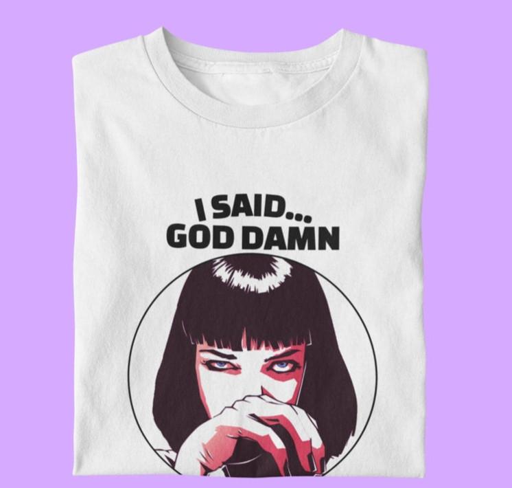 26 Said God Damn T-Shirt Cult Movie Tshirt 90's Aesthetic Cool Shirt Unisex Tee Unisex T-Shirt