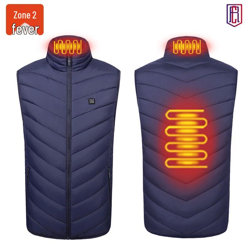 Smart USB Heated Vest: Unisex Winter/Autumn Thermal Wear with Constant Temperature Control