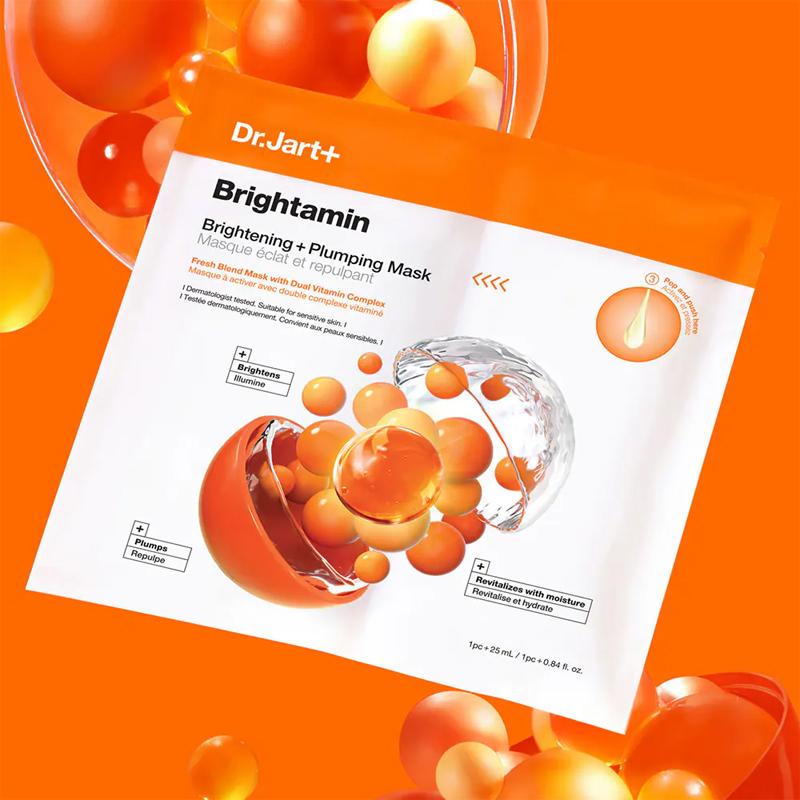 Dr.Jart+ Brightamin Осветляющая + Подтягивающая Маска 25 мл