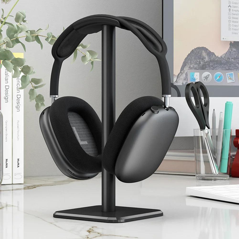 1PC Aluminium Alloy Headphone Stand Holder Space Saving Gaming Headset Stand Rack Desktop Organizer Display Earphone Hanger Bracket