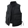 Cotton Coat, Men's Workwear, Warm Coat, Camisole, Sleeveless Cotton Jacket, Men's Coat