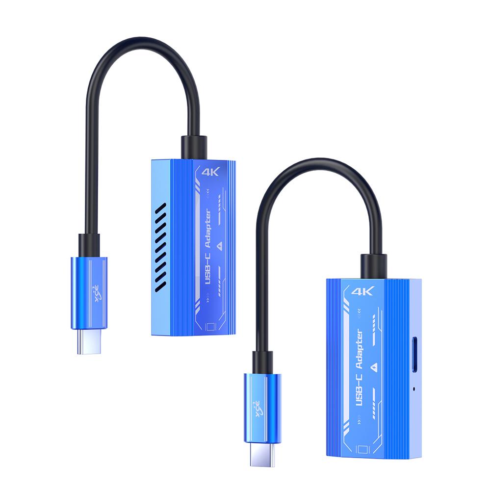 Адаптер, совместимый с USB-C на HDMI, 4K, 60 Гц для XREAL/Rokid Air Switch/Steam Deck