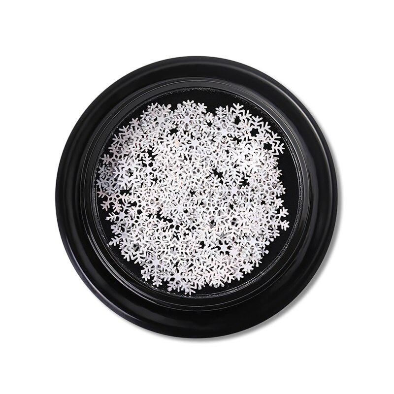 Украшения для ногтей Рождественская нашивка Снежинка Серия блесток для ногтей Наклейка на ногти