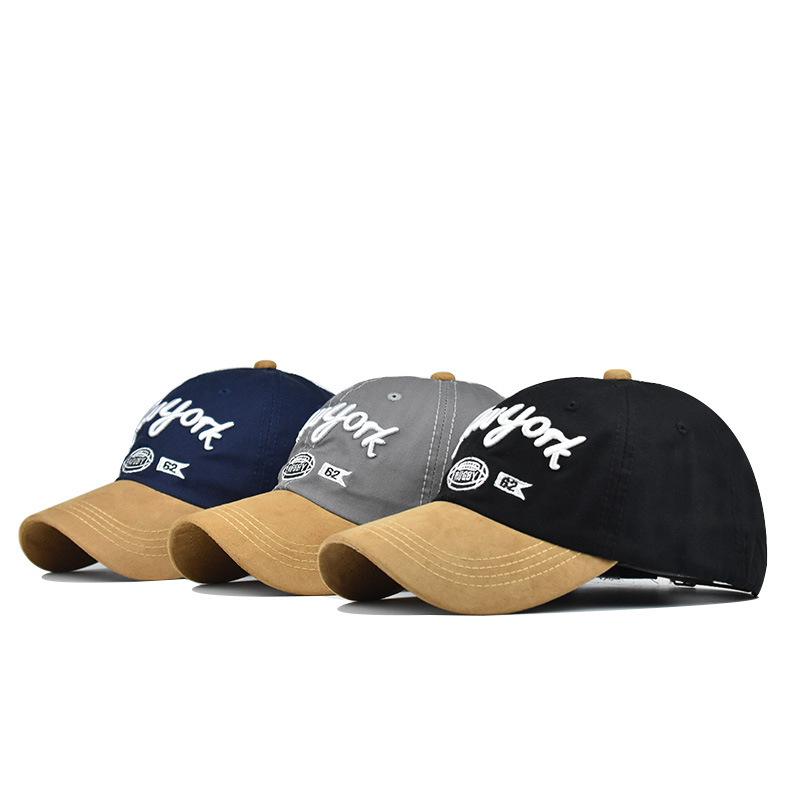 НЬЮ-ЙОРК из старой бейсболки из чистого хлопка с объемной вышивкой и буквами