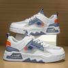 Men's Shoes Summer New Breathable Mesh Thin Men's Trend Versatile Sports Fashion Platform Flat Heel Casual Board Shoes