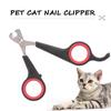 3PCS Professional Pet Cat Nail Clipper Stainless Steel Scissors for Animals Cats