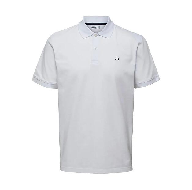 Selected Haze Short Sleeve Polo
