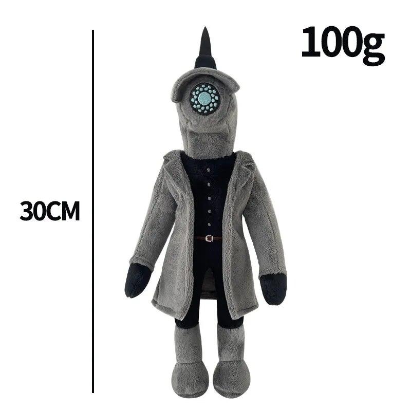 1/6/12 шт. Skibidi туалет плюшевая игрушка Титан ТВ человек босс туалет мультяшные куклы мягкая кукла Рождественский подарок на день рождения для детей