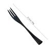 1-Piece Mirror Black Cutlery Set 18/10 Stainless Steel Western Food Tableware Sets Butter Fork Spoon Dinnerware