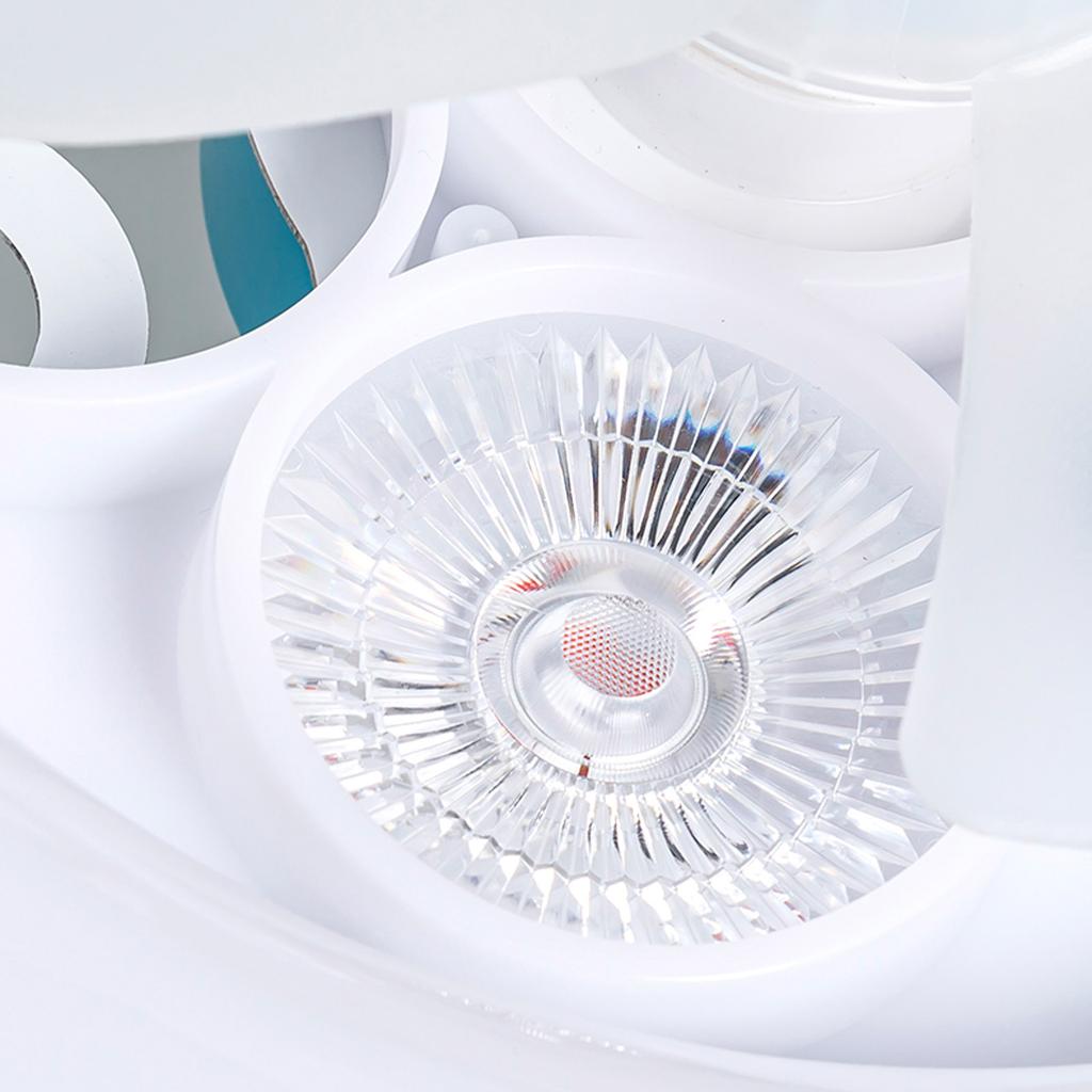 Потолочные вентиляторы с подсветкой, диммируемый светодиодный свет холодного оттенка, низкопрофильный потолочный вентилятор и светильник, лопасти вентилятора для спальни, кухни