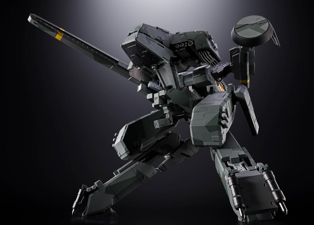 TAMASHII NATIONS Chogokin METAL GEAR SOLID Metal Gear REX Приблизительно 175 мм ABS Окрашенная Подвижная Фигурка и Литой Металл